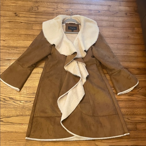 Donna Salyers’ Fabulous Furs Faux Fur Penny Lane Coat SzM - Picture 10 of 13